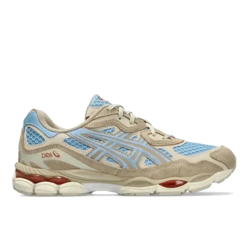 Asics Gel NYC Beige Crêpe Et Bleu – vue 1