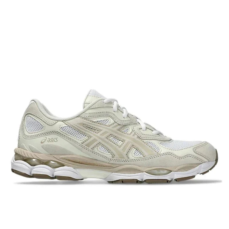 Asics Gel NYC Blanc Plume Et Gris – vue 1