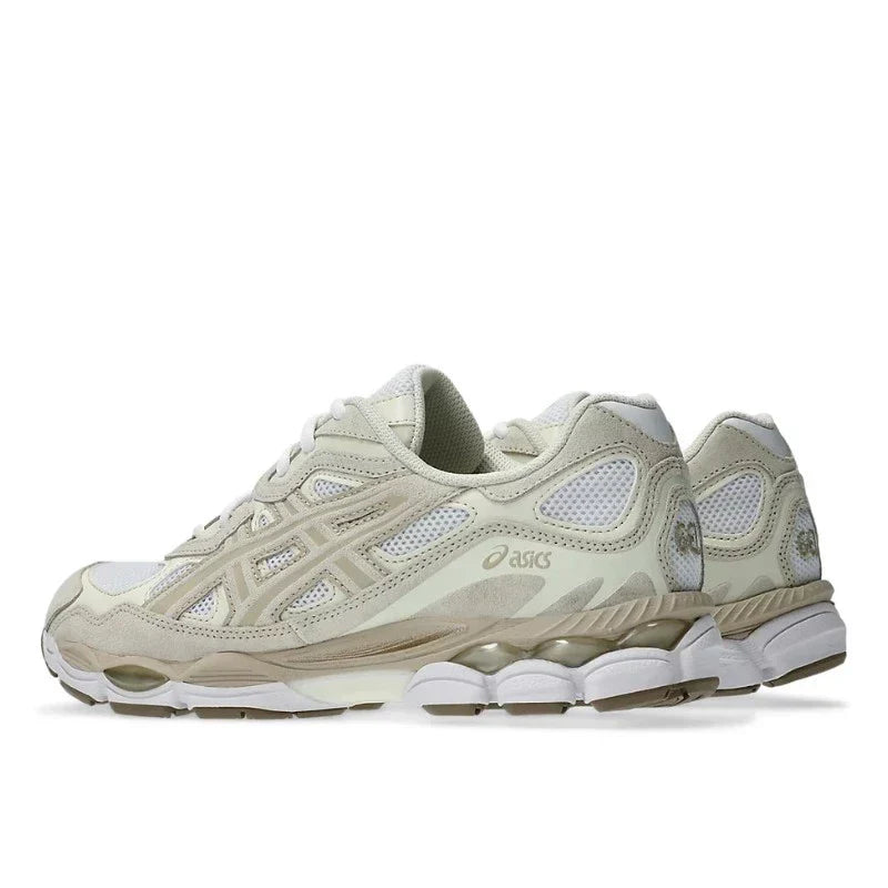 Asics Gel NYC Blanc Plume Et Gris – vue 3