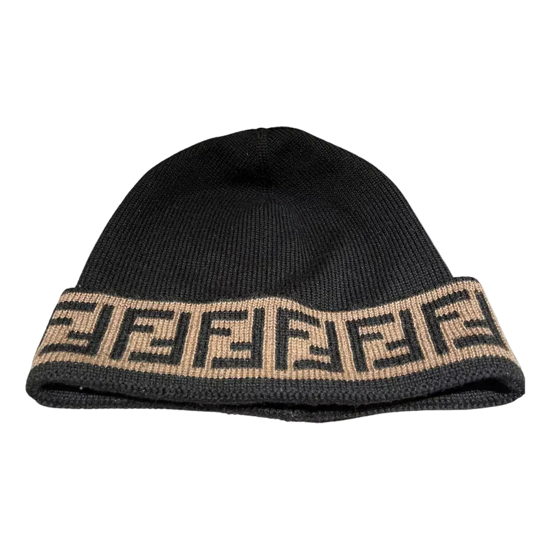 Bonnet Fendi Noir – vue 1