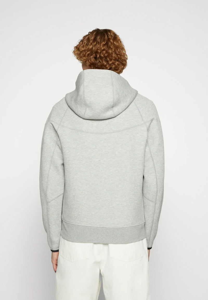 Nike Nouveau Tech Fleece Zippé Gris – vue 4
