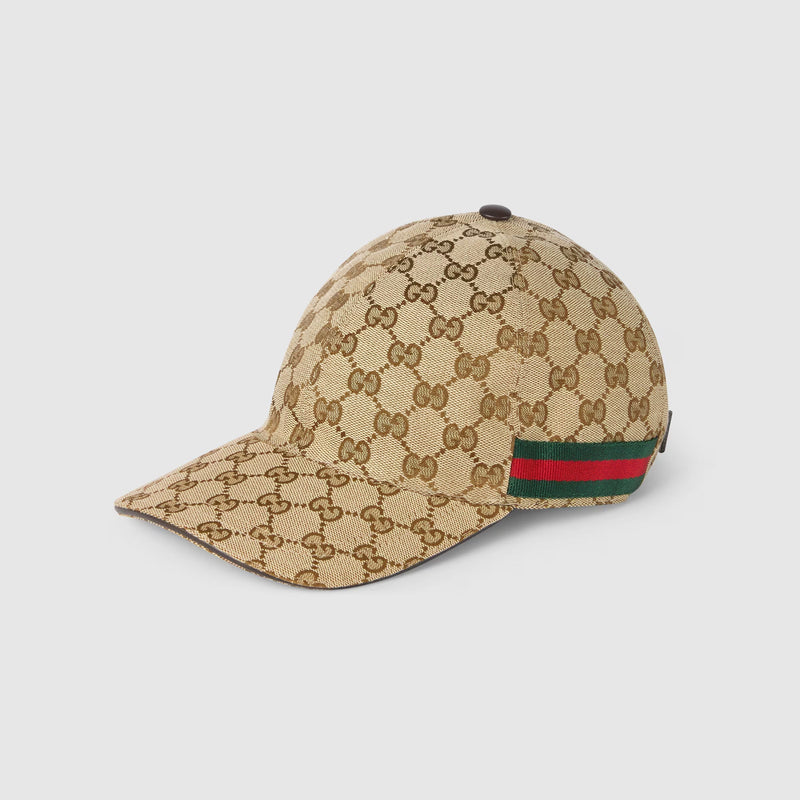 Casquette en toile GG Beige – vue 1