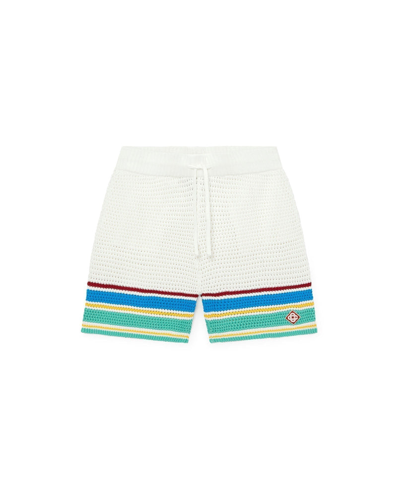Crochet Tennis Shorts - Casablanca (2) – vue 1