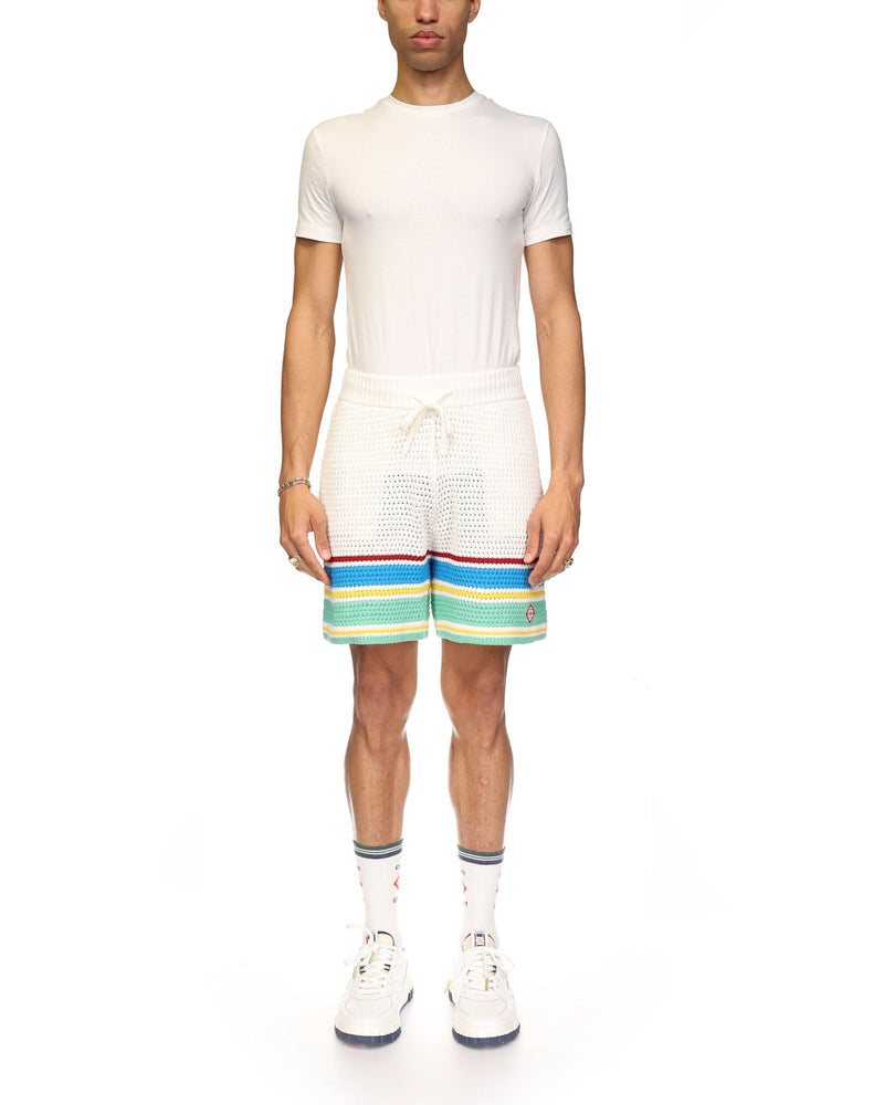 Crochet Tennis Shorts - Casablanca (2) – vue 2