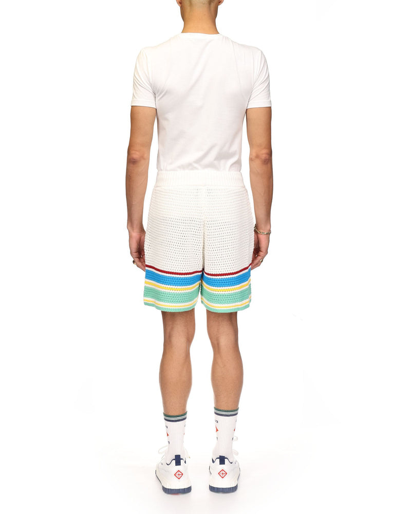 Crochet Tennis Shorts - Casablanca (2) – vue 4