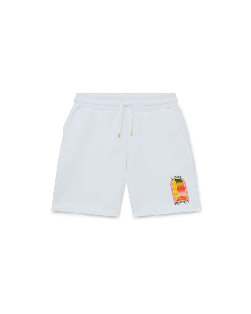 Gradient L'Arche Sweatshorts - Casablanca – vue 1