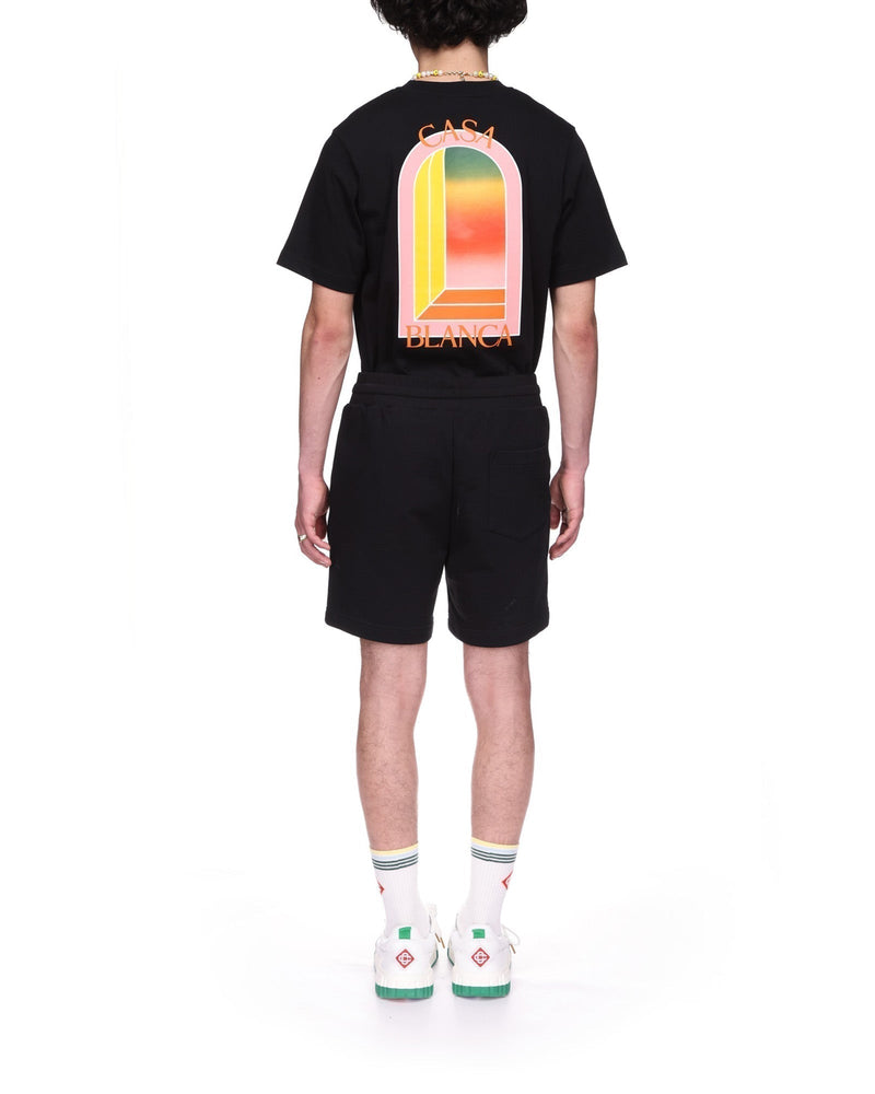 Gradient L'Arche Sweatshorts - Casablanca (2) – vue 4