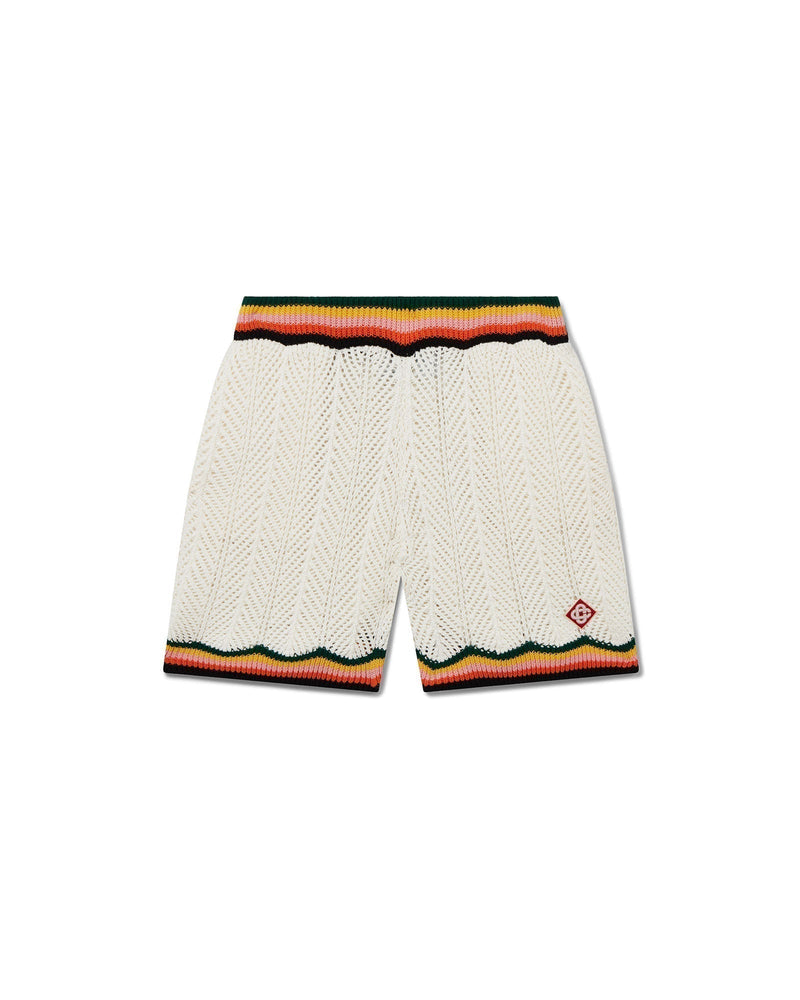 Chevron Lace Shorts – vue 1