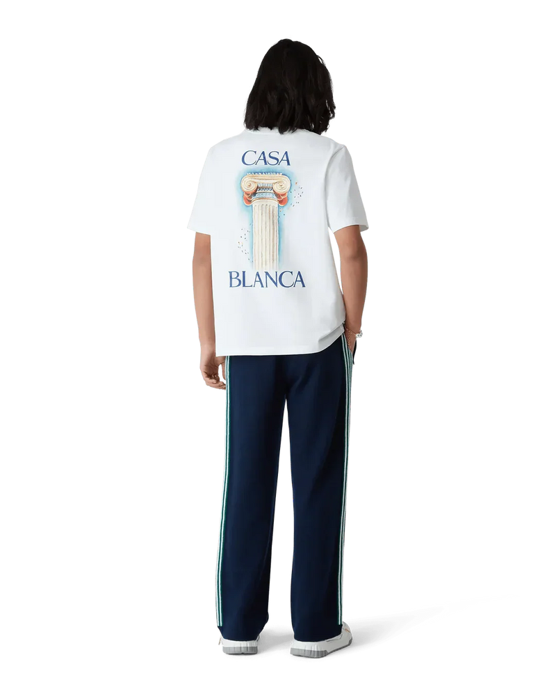 T-Shirt Casablanca La Colonne Blanc – vue 4