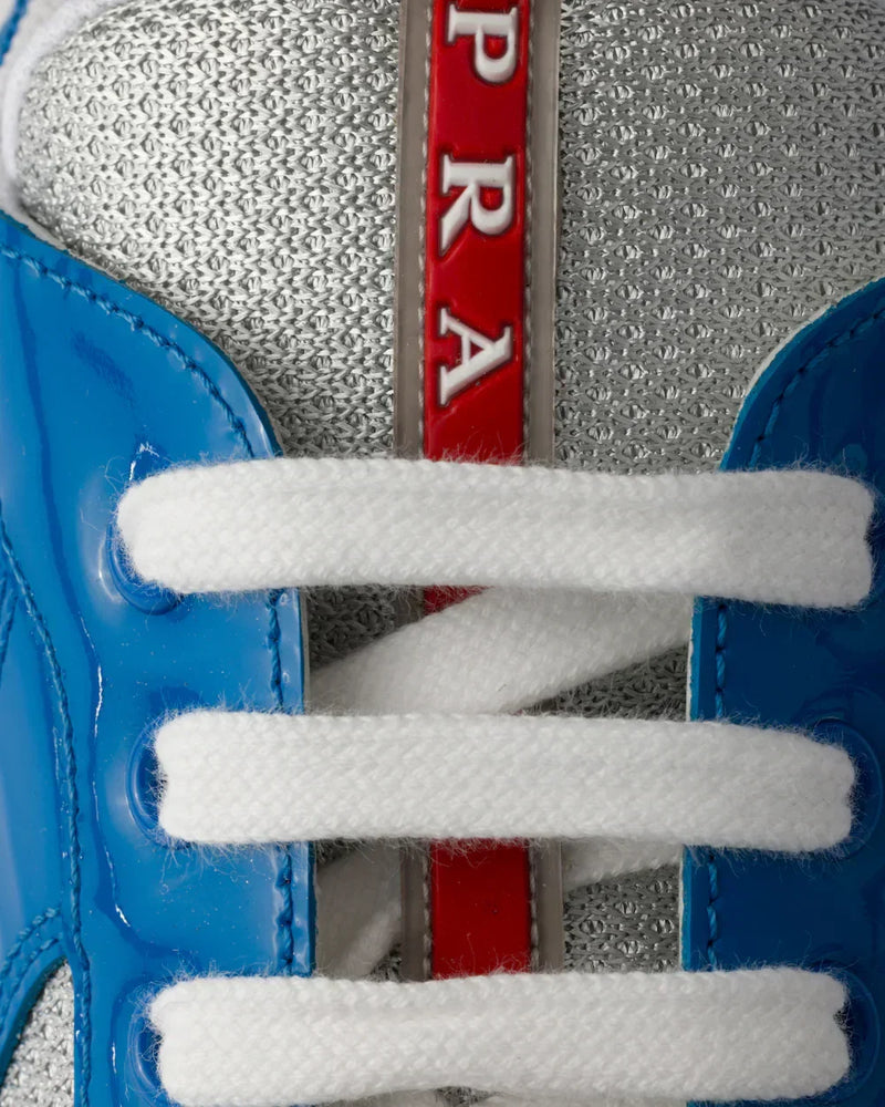 Sneakers Prada America’s Cup Bleu Ciel – vue 3