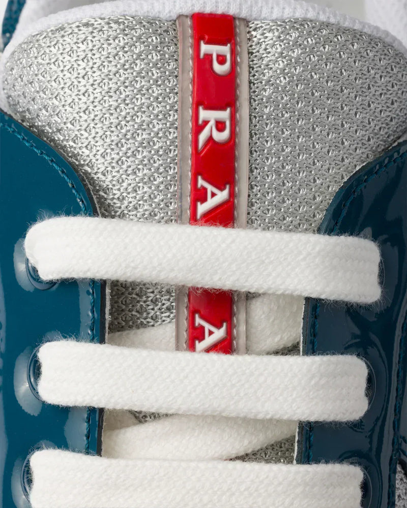 Sneakers Prada America’s Cup Bleu Nuit – vue 3