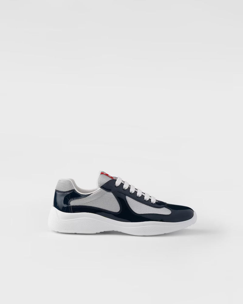 Sneakers Prada America’s Cup Bleu Roi – vue 2