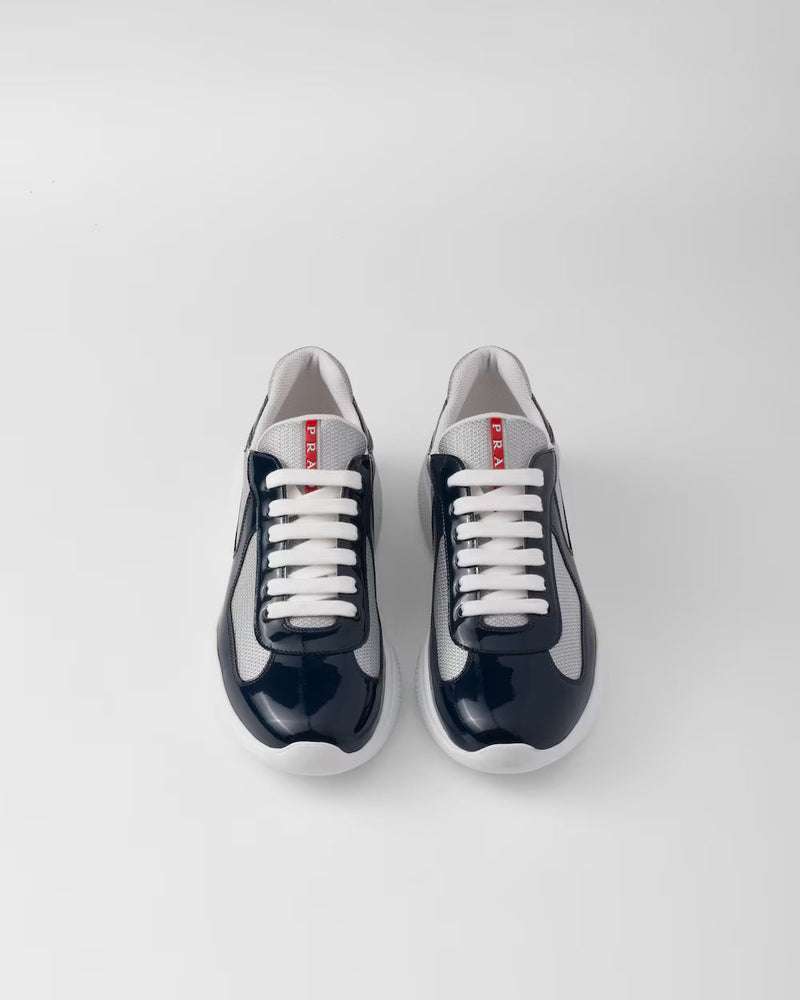 Sneakers Prada America’s Cup Bleu Roi – vue 4