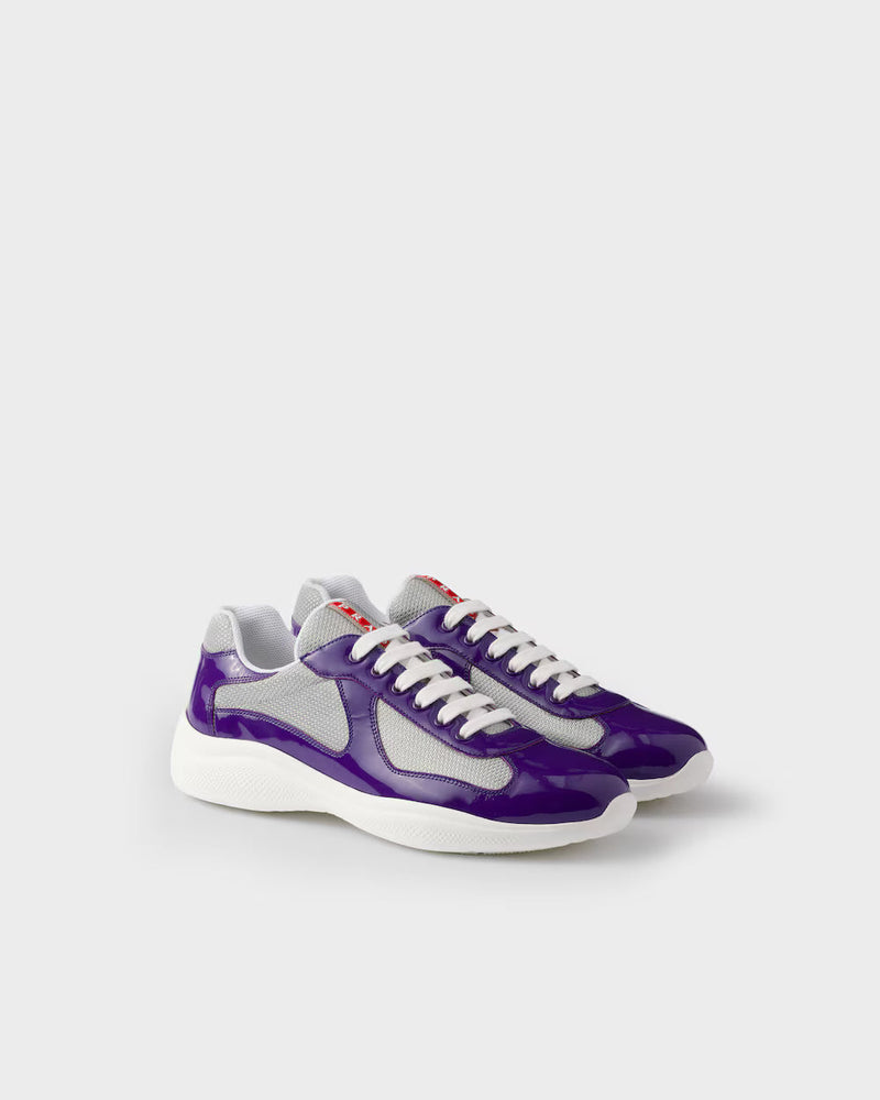 Sneakers Prada America’s Cup Violet – vue 1