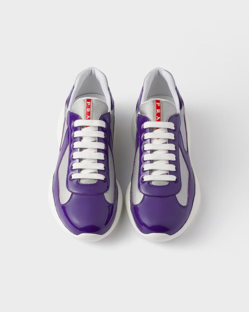 Sneakers Prada America’s Cup Violet – vue 4