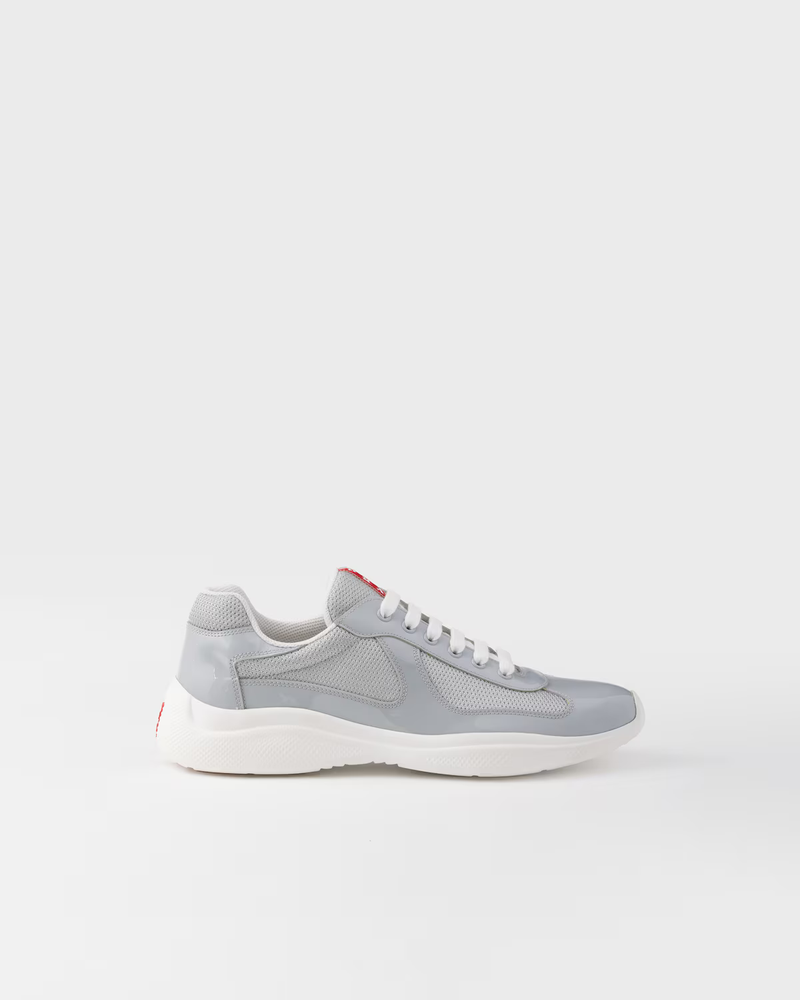 Sneakers Prada America’s Cup Grise – vue 2