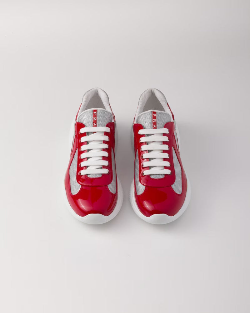 Sneakers Prada America’s Cup Rouge – vue 3