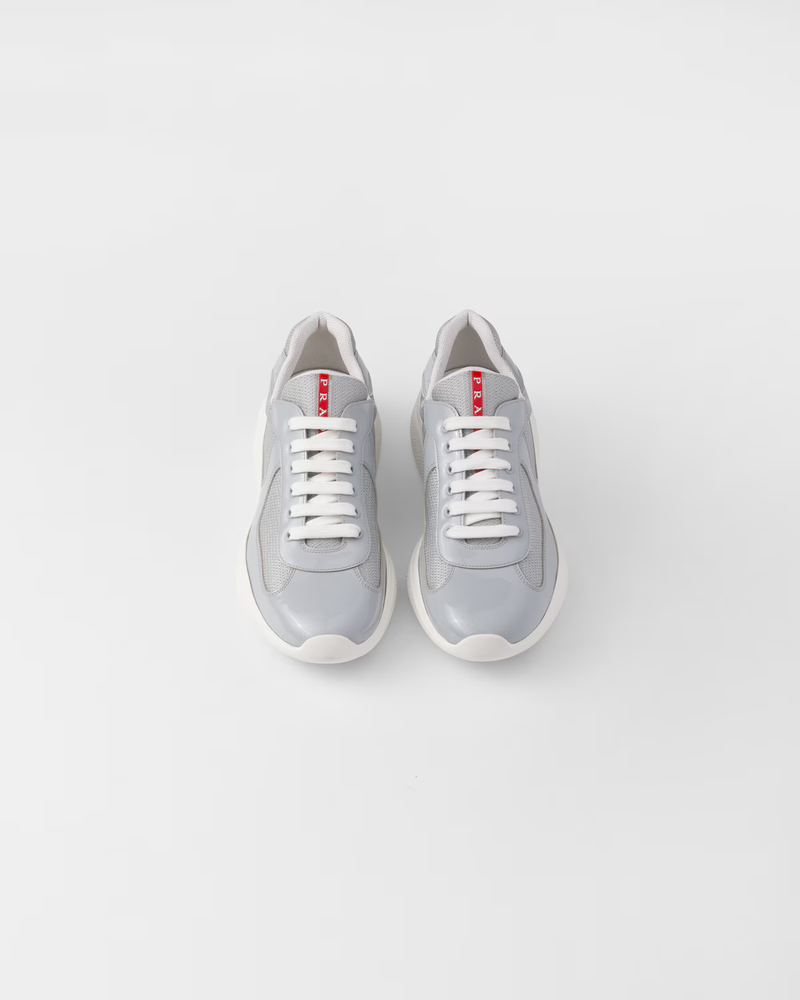 Sneakers Prada America’s Cup Grise – vue 3