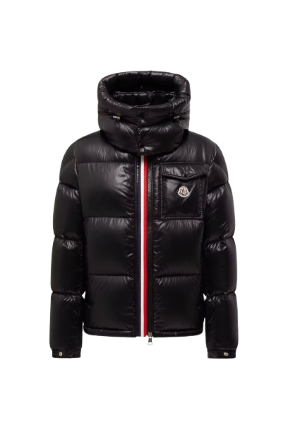 Doudoune Moncler courte à capuche Montbeliard – vue 1