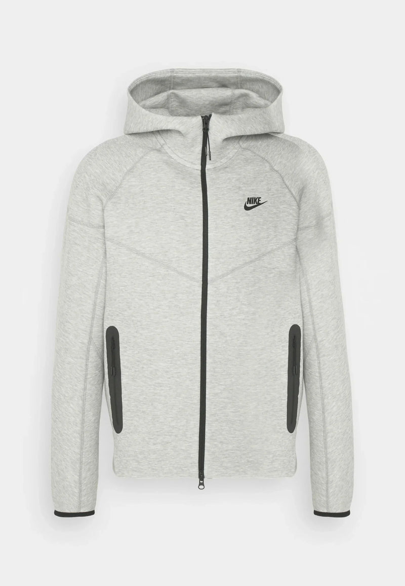 Nike Nouveau Tech Fleece Zippé Gris – vue 1