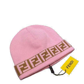 Bonnet Fendi Rose – vue 1