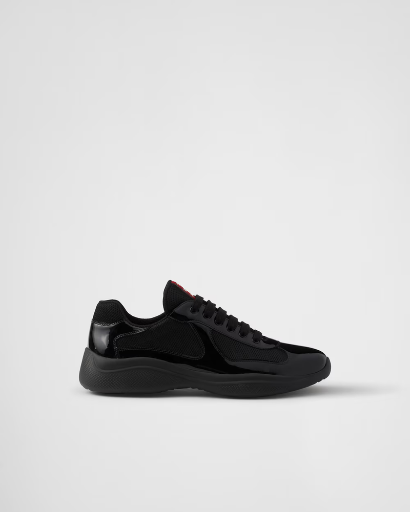 Sneakers Prada America’s Cup Full Noir – vue 2
