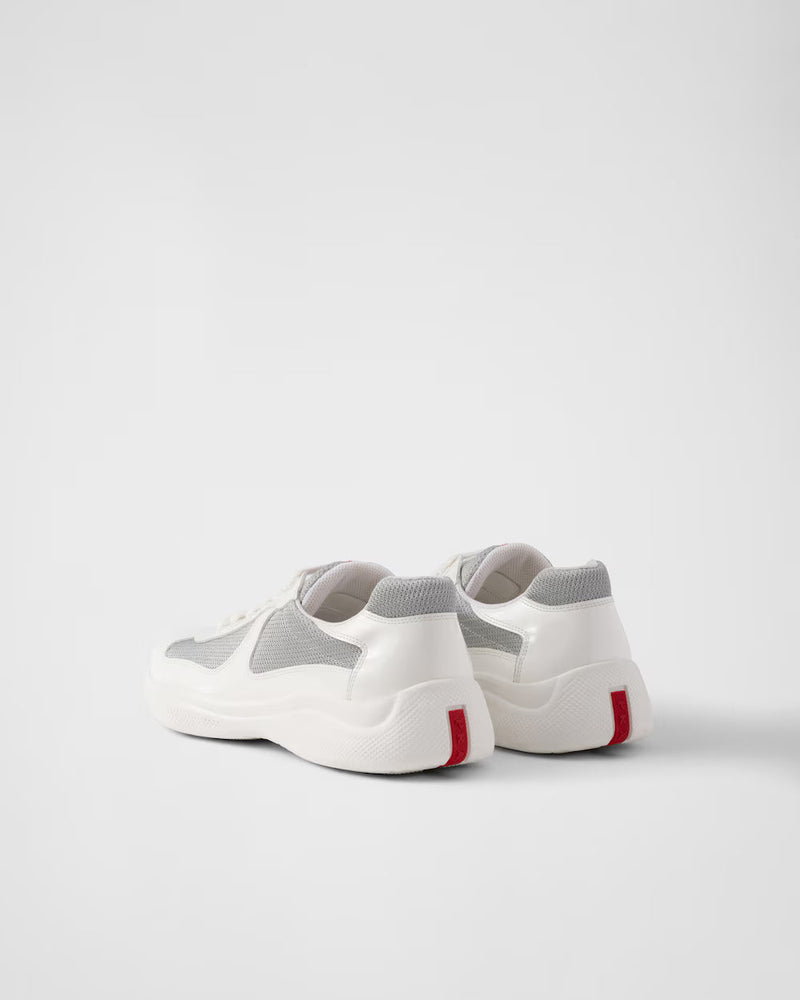 Sneakers Prada America’s Cup Blanc Cassé – vue 4