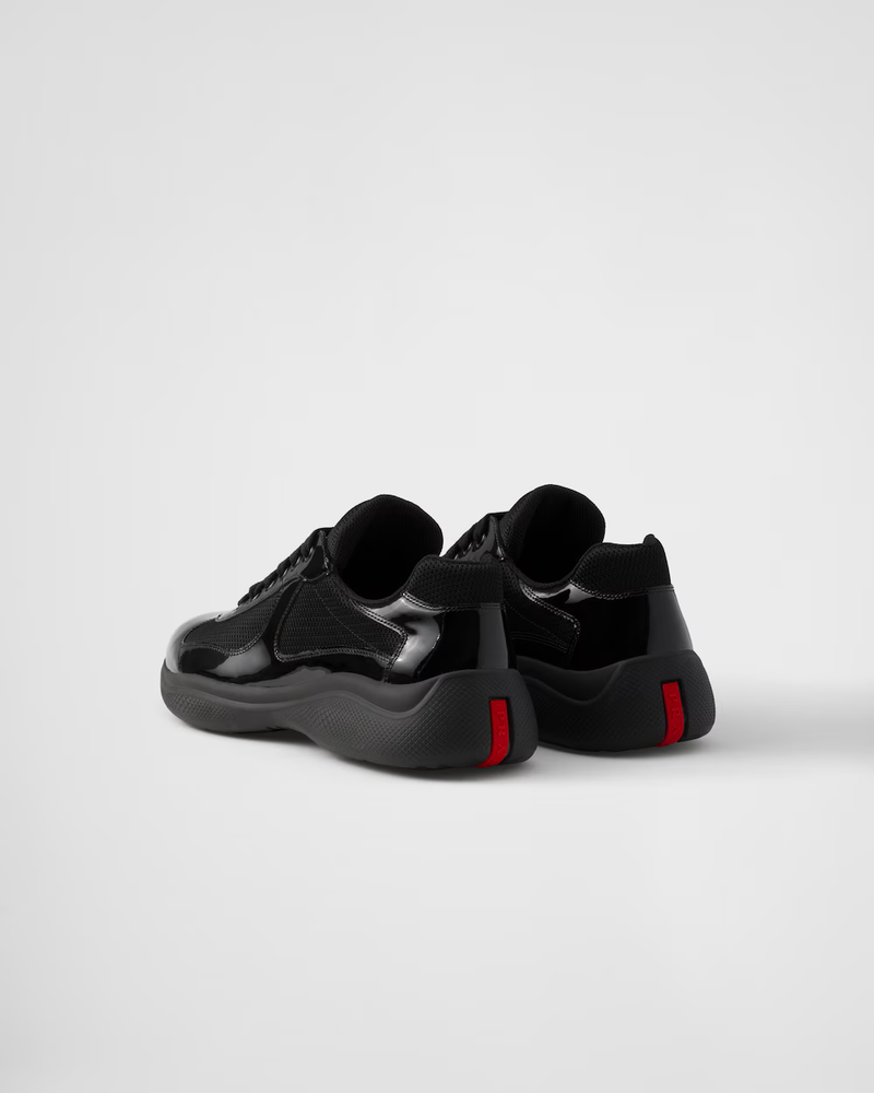 Sneakers Prada America’s Cup Full Noir – vue 4