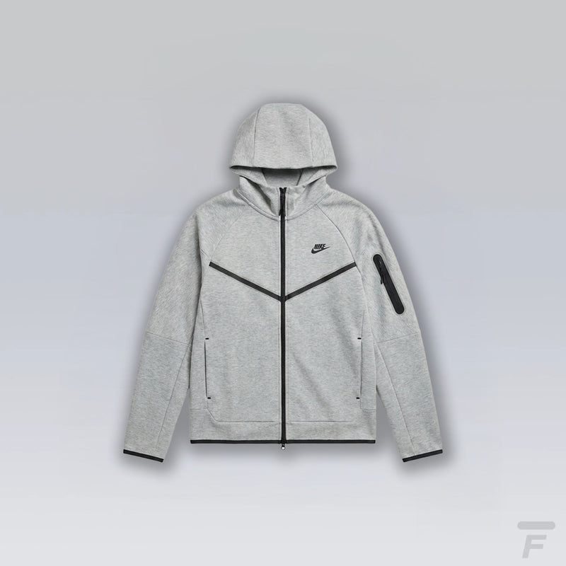Veste Tech Fleece Gris – vue 1