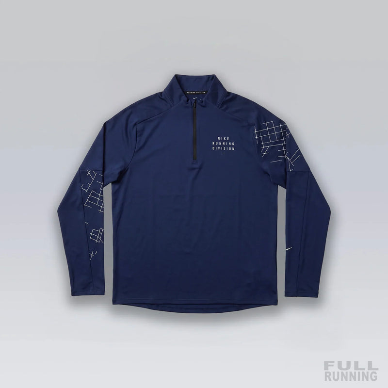 Haut de Running Division Bleu – vue 1