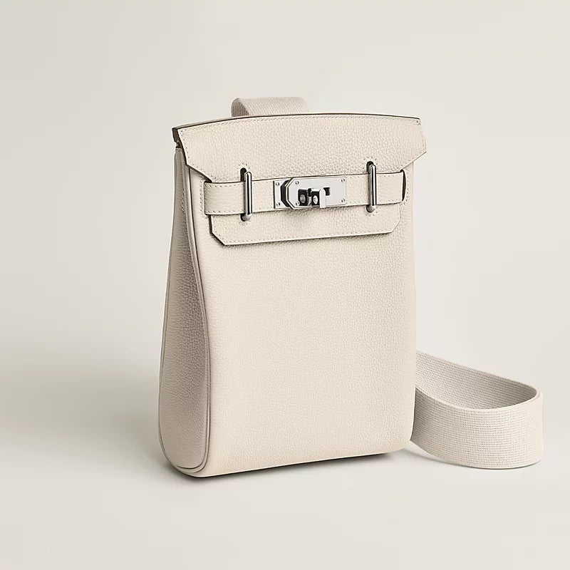 Hac a Dos PM backpack Craie Hermes – vue 4