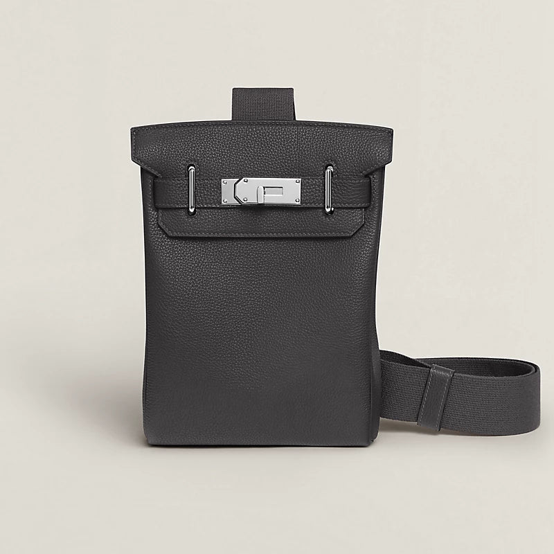 Hac a Dos PM backpack Ardoise Hermes – vue 1