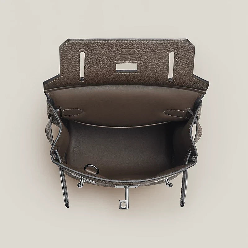 Hac a Dos PM backpack Gris Étain Hermes – vue 4