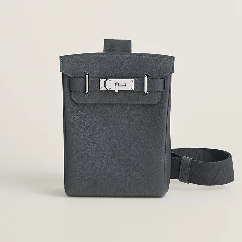 Hac a Dos PM backpack Gris Misty Hermes – vue 1