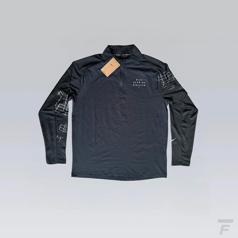 Haut de Running Division Noir – vue 1
