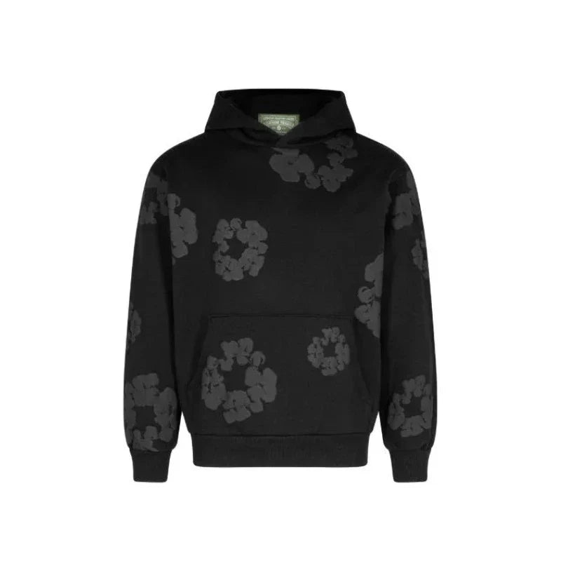 Pull Denim Tears The Cotton Wreath Noir – vue 1