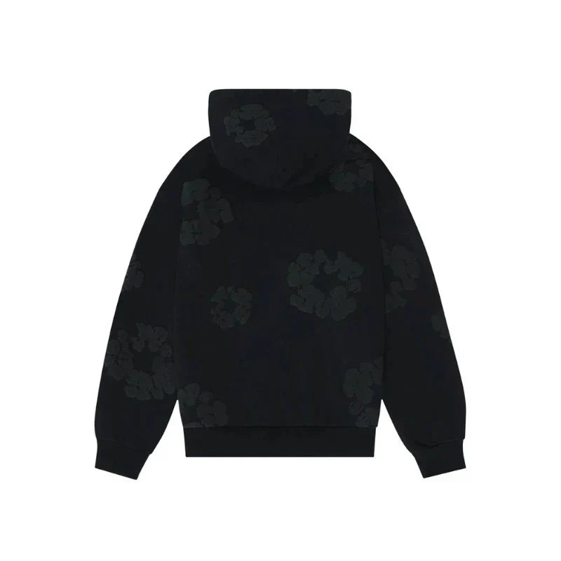 Pull Denim Tears The Cotton Wreath Noir – vue 2