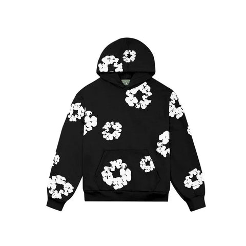 Pull Denim Tears The Cotton Wreath Noir Et Blanc