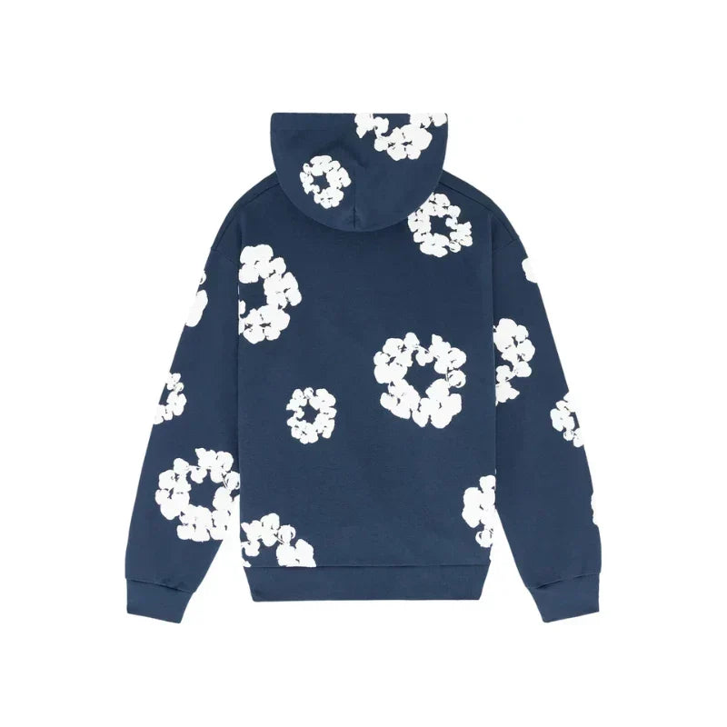 Pull Denim Tears The Cotton Wreath Bleu – vue 2