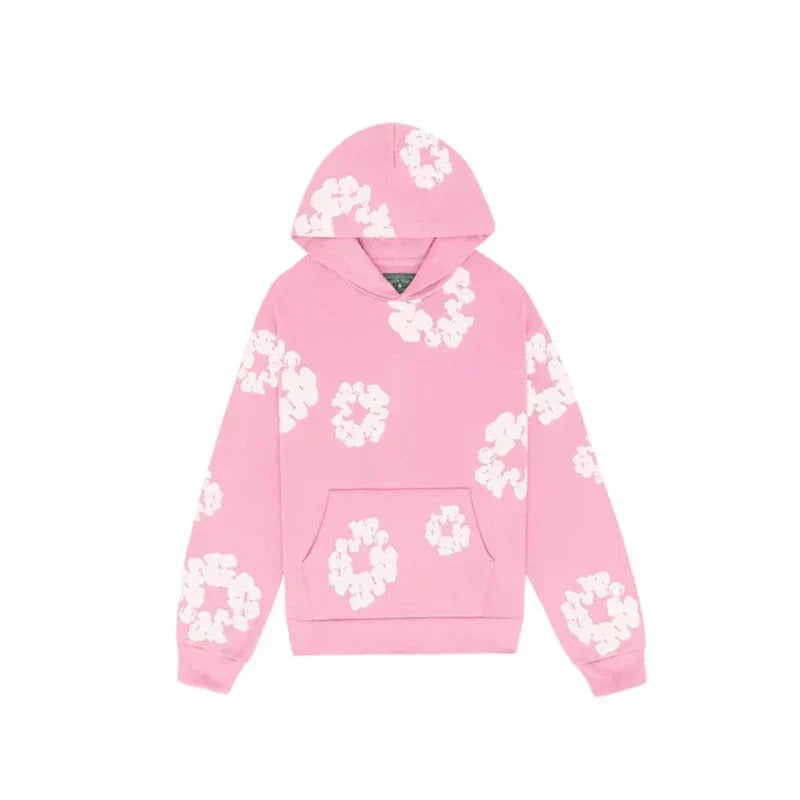 Pull Denim Tears The Cotton Wreath Rose – vue 1