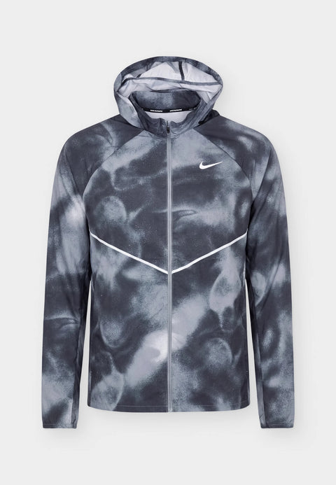 Veste Running Nike Windrunner — Gris Imprimé