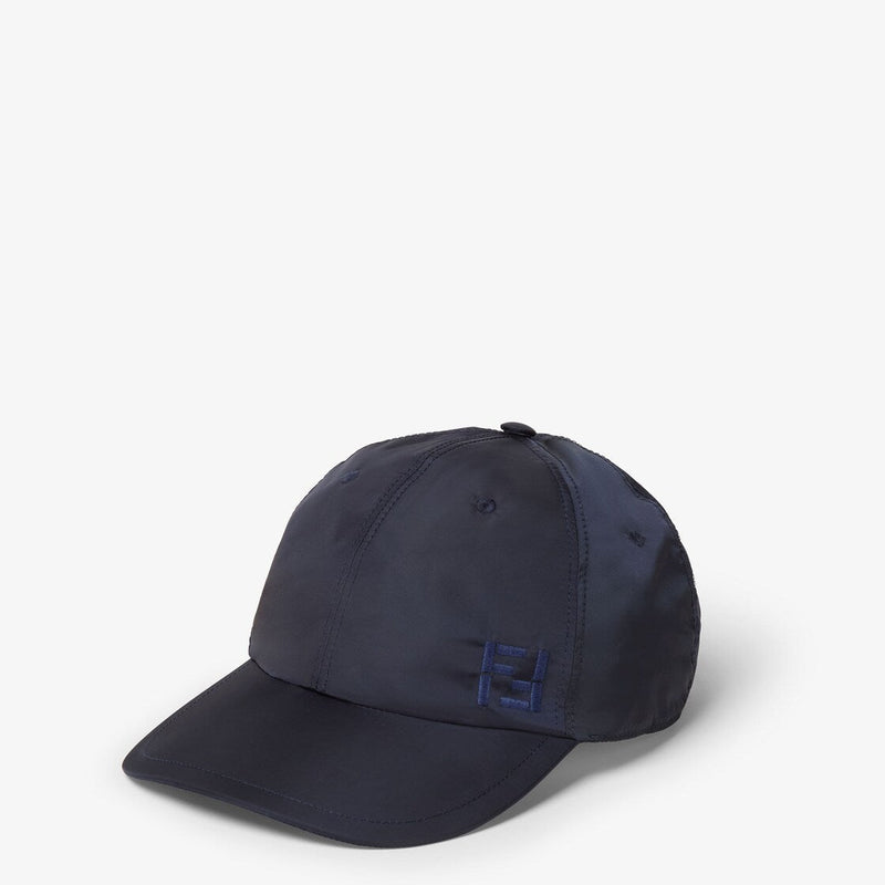 Casquette de baseball en nylon bleu foncé – vue 1