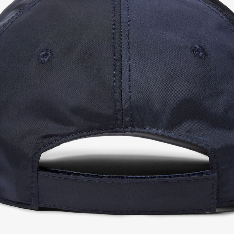 Casquette de baseball en nylon bleu foncé – vue 2