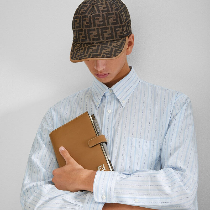 Casquette de baseball en tissu jacquard FF – vue 3