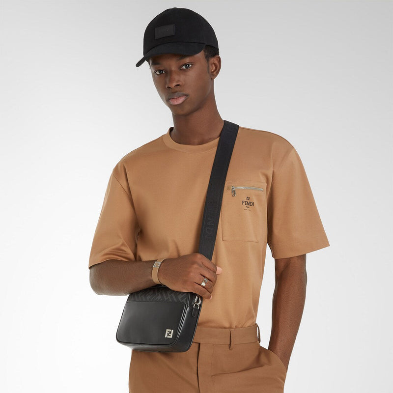 Casquette de baseball en coton noir – vue 3