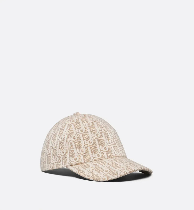 Dior Casquette Oblique Beige – vue 1