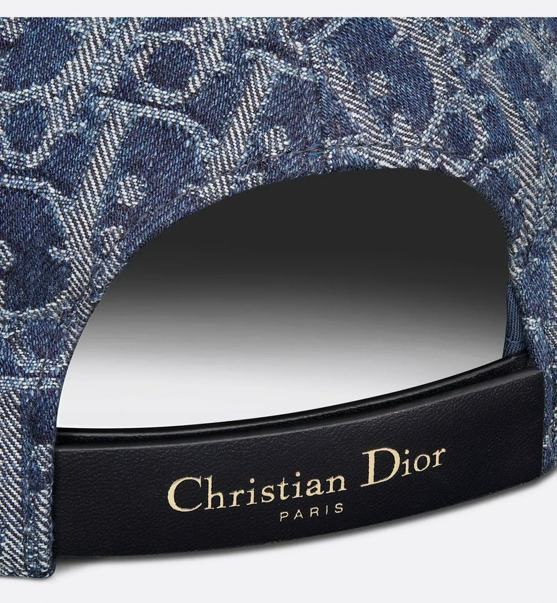 Dior Casquette Oblique Bleu – vue 3