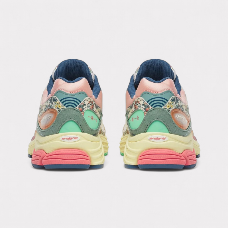 Saucony Progrid Omni 9 Kissaten - Beige Blue – vue 4