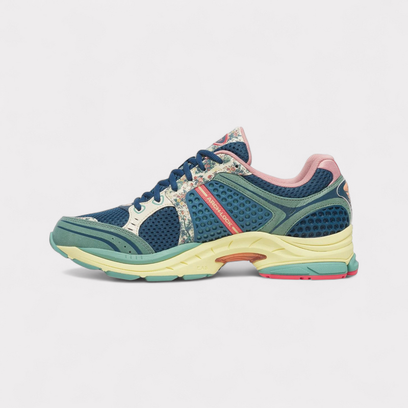 Saucony Progrid Triumph 4 Kissaten - Blue Beige – vue 3