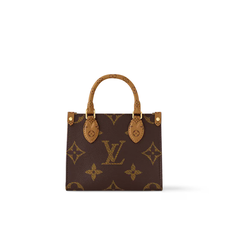 LV - Petit Cabas OnTheGo BB Maron double – vue 1